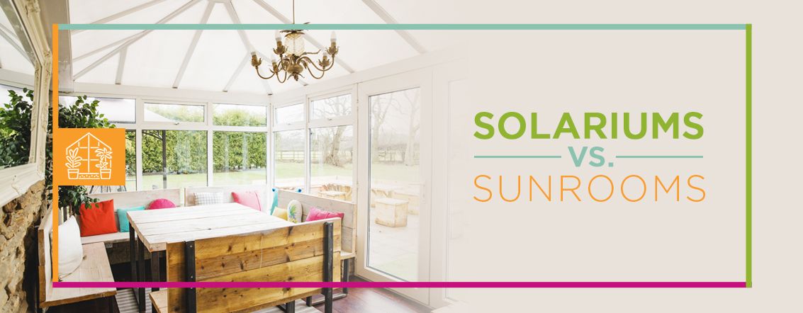 Solariums vs. Sunrooms