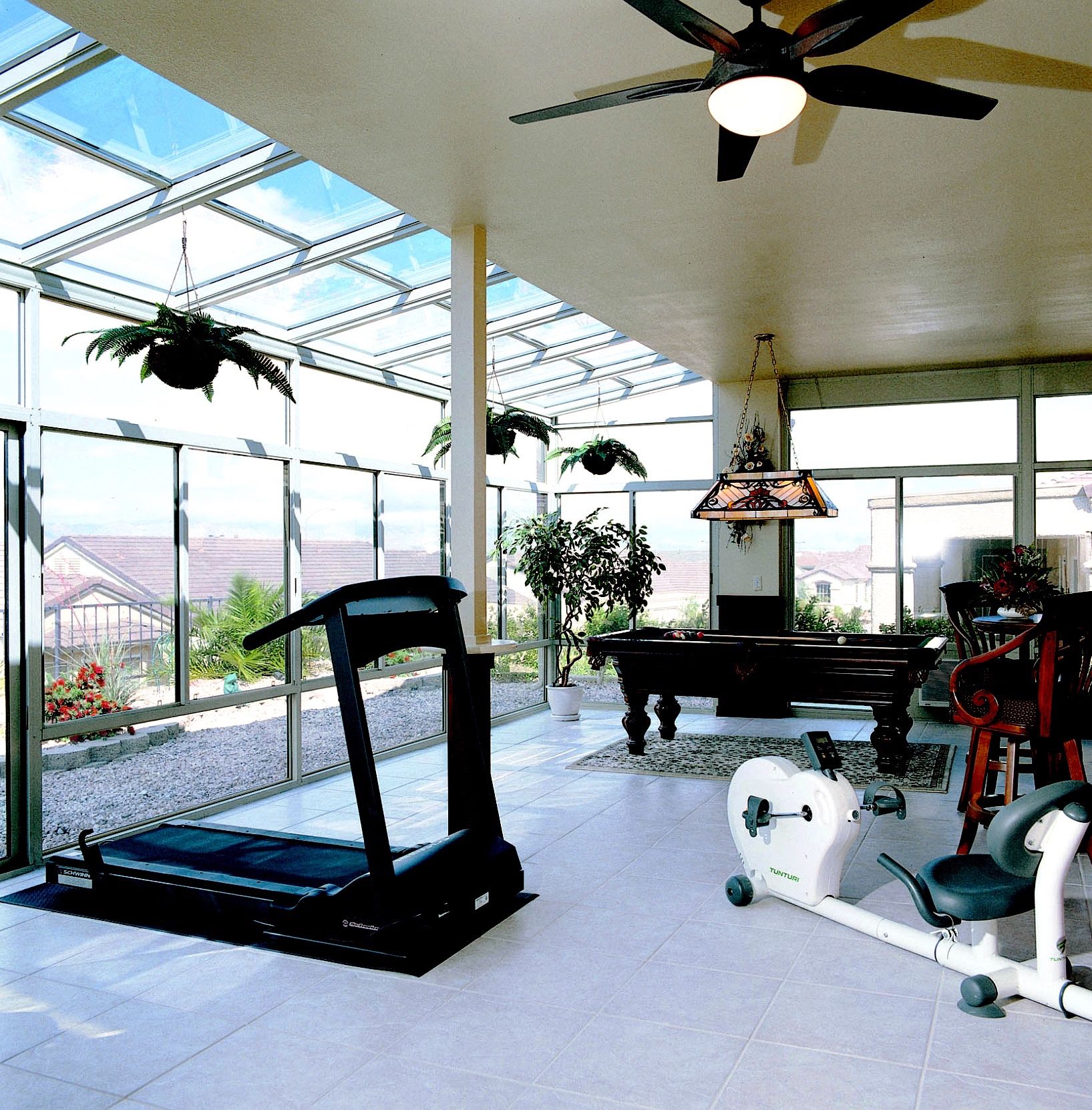 straight sunroom