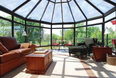 Cathedral sunroom