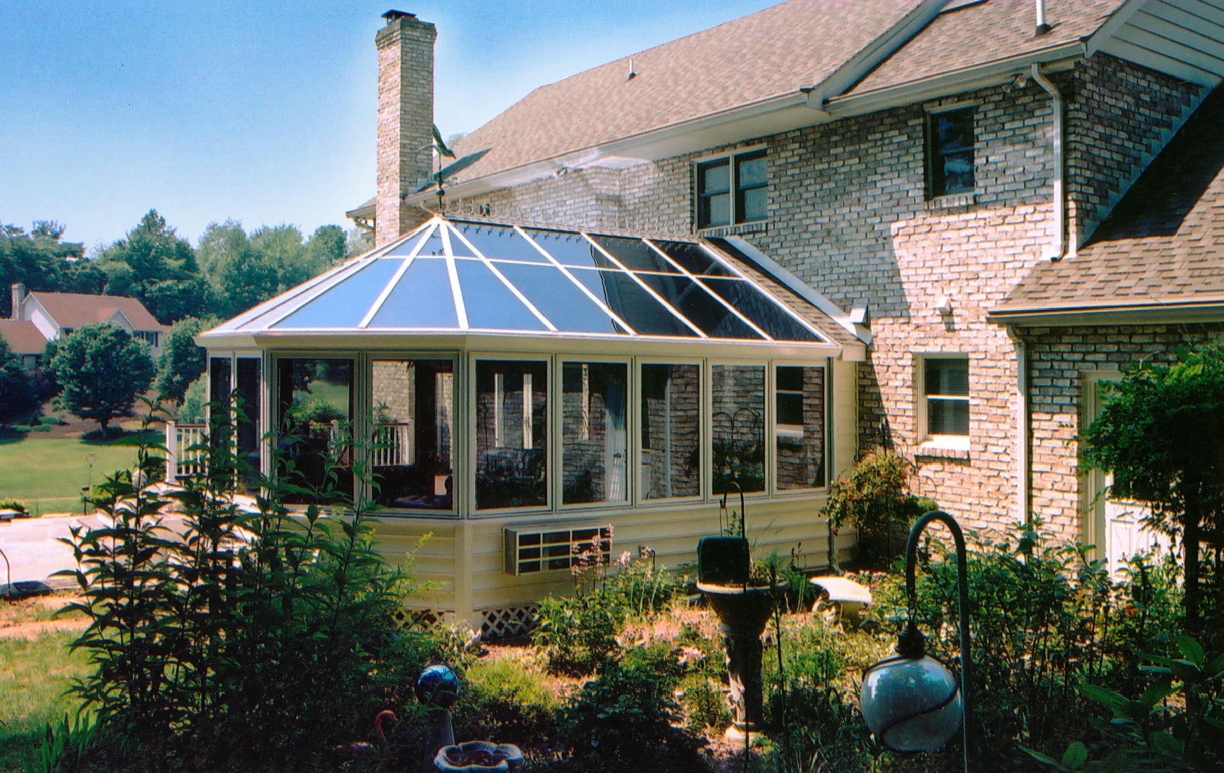 Cathedral sunroom