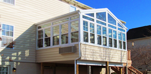 glass cathedral sunroom