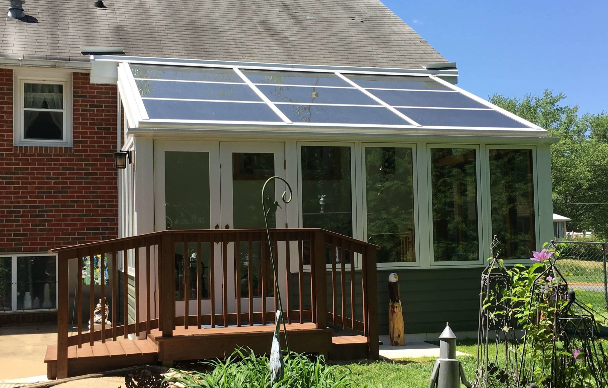 glass roof sunroom