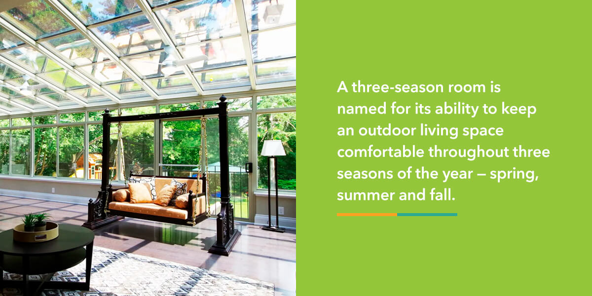 Three-Season Sunroom