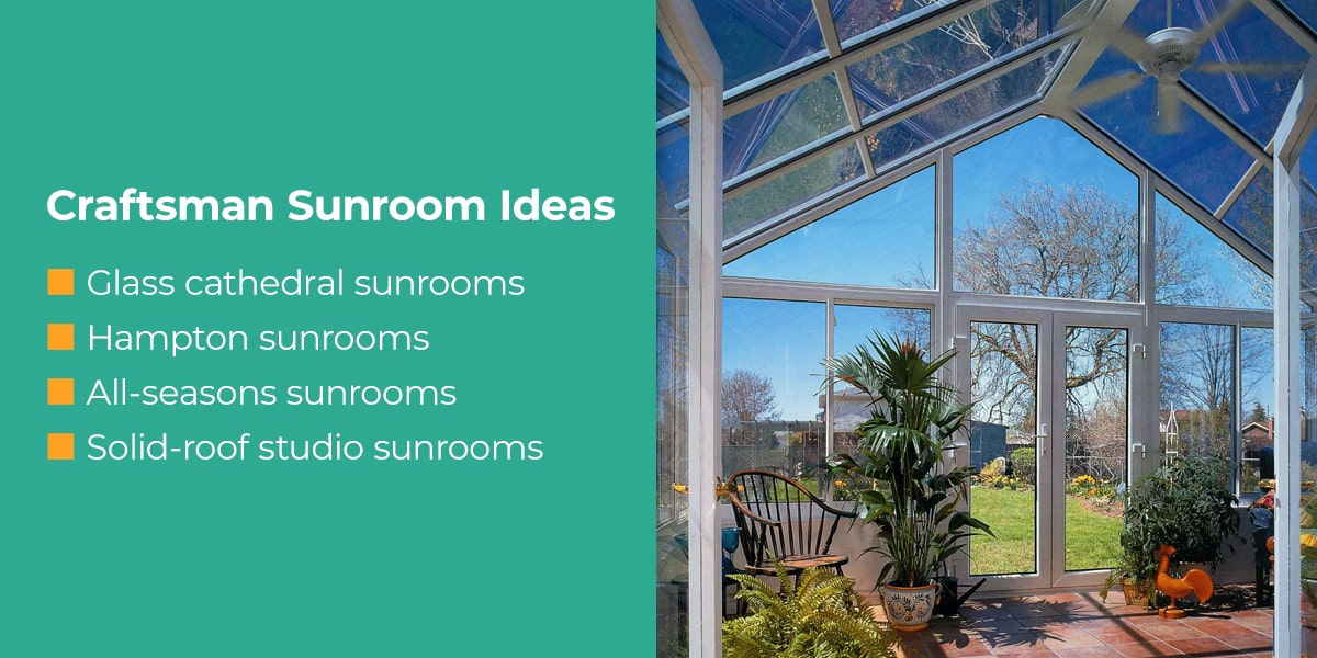 Craftsman Sunroom Ideas