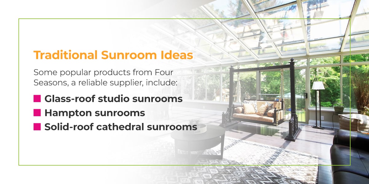 Traditional Sunroom Ideas