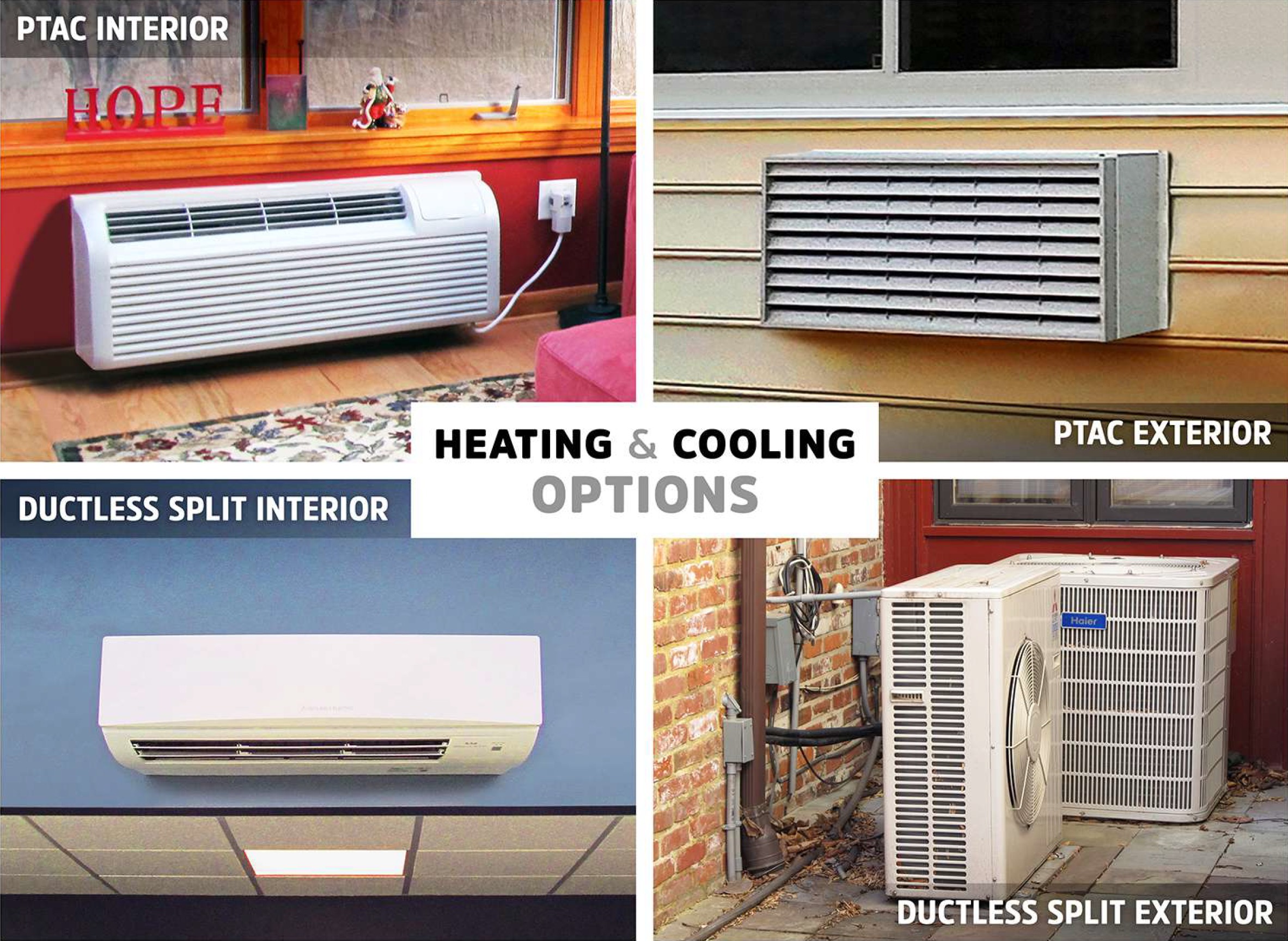 heating and cooling options